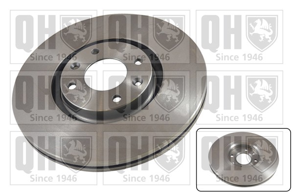 2x Brake Discs Pair Vented fits PEUGEOT 308 CC, Mk1 1.6 Front 07 to 14 302mm Set gallery