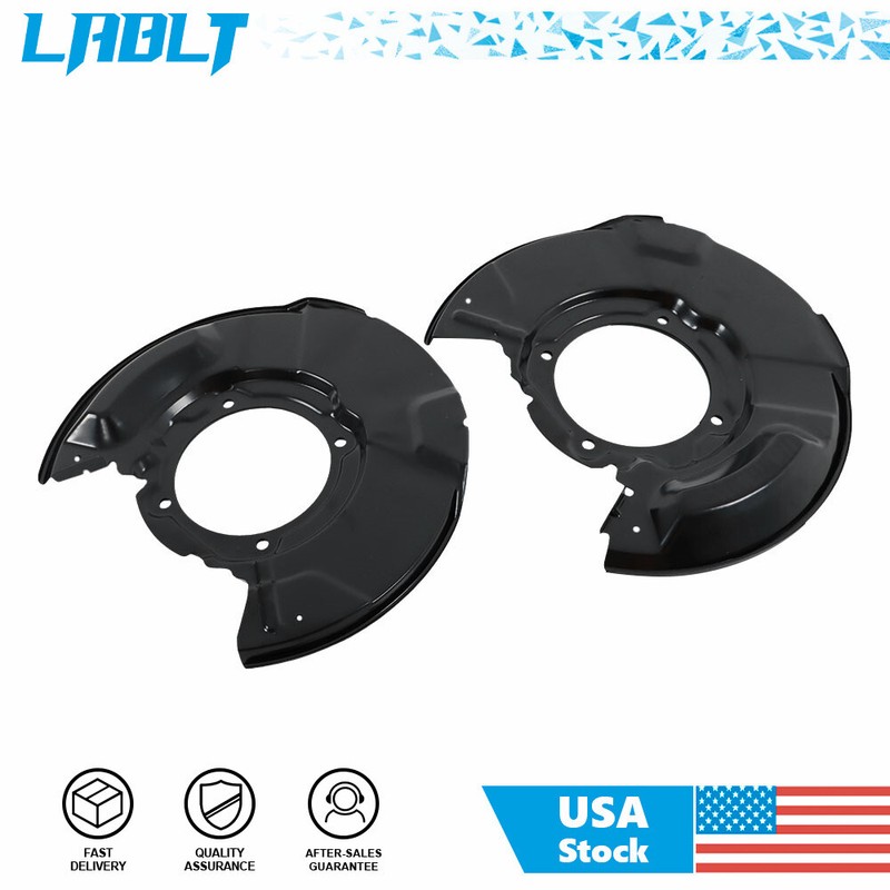 LABLT Pair 2 Set Front Brake Dust Shields For 1995-2004 Toyota 4Runner Tacoma