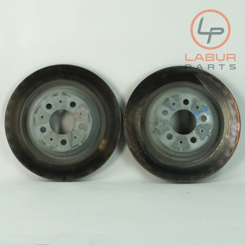 M3 17-23 Tesla Model 3 Brembo Rear Left & Right Side Brake Rotor Disc Set Z7105