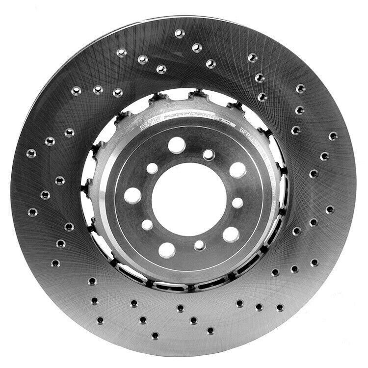 SHW Performance Front Right 380mm Drill Brake Disc Rotor for BMW F87 F80 F82 F83