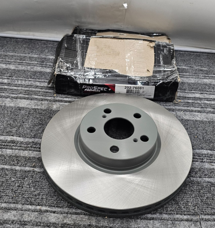 ProSpec+ 202-76081 Disc Brake Rotor For 08-19 Corolla Matrix Vibe xD Model