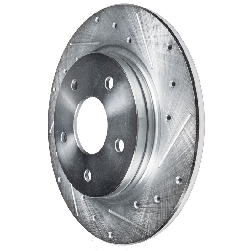 REAR for 1996-2006 Chrysler Sebring Convertible DRILLED SLOTTED Disc Rotors Set gallery