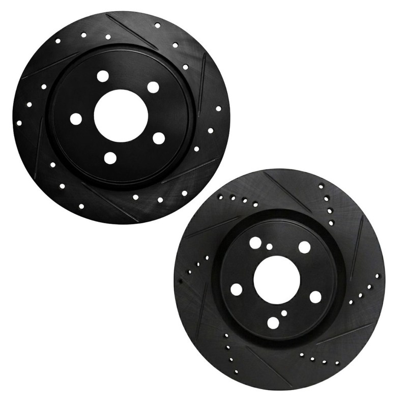 For Chevy Impala Limited 2014-2016 Brake Rotor Set | Drilled and Slotted gallery