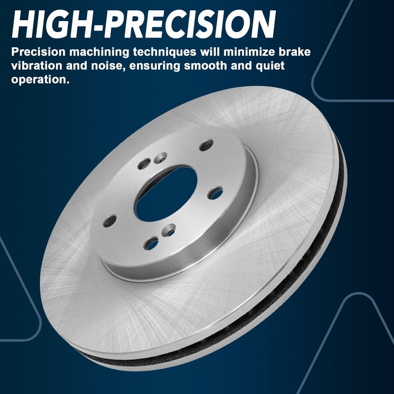 Front Vented Brake Disc Rotors for 2007 - 2012 Nissan Sentra 2008 - 2017 Rogue gallery