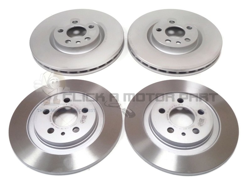 CITROEN C8 2.0 & 2.0 2.2 HDi 2003-2011 FRONT & REAR BRAKE DISCS SET (CHECK SIZE)