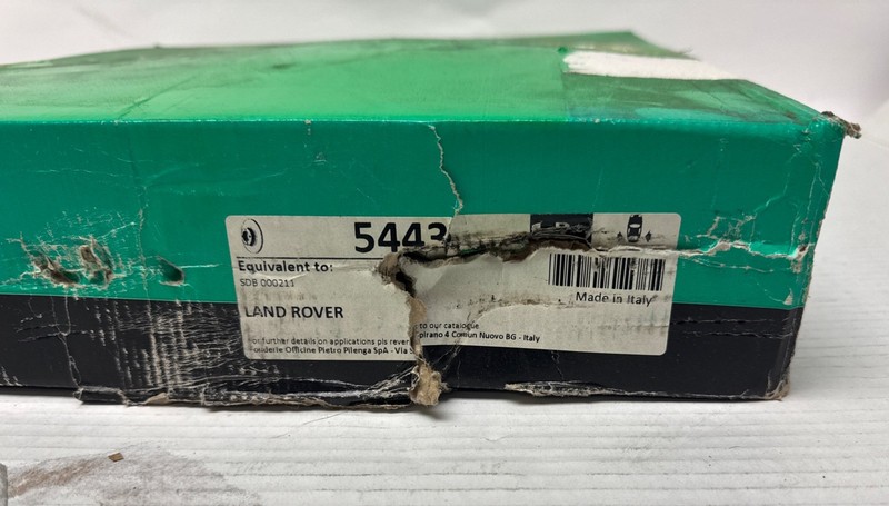 QP Pilenga Brake Disc #5443 Equivalent To SDB 000211 Land Rover, Made In Italy gallery