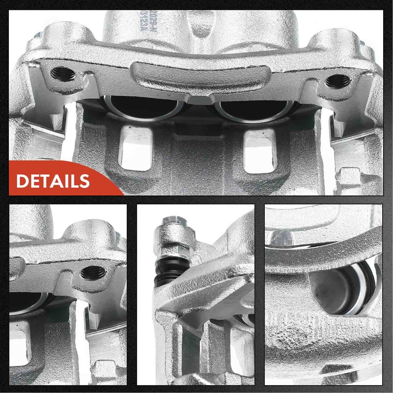 Drilled Brake Rotor & Pad + Brake Caliper Front for Nissan Frontier Pathfinder gallery
