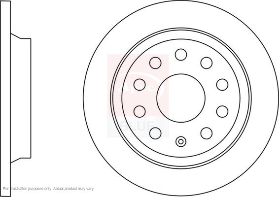 2x APEC Rear Brake Discs For VW ARTEON SHOOTING BRAKE (3 142kW/193HP/1968cc gallery