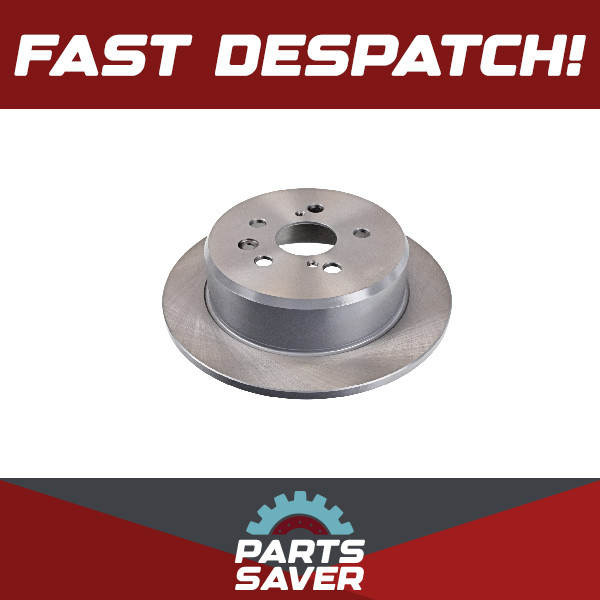 2x Brake Discs Pair Solid fits TOYOTA CELICA 2.0 Rear 85 to 94 269mm Set Quality