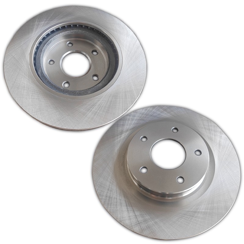 Pair 11.65 inch (296mm) Front Disc Brake Rotors Set fit 2007-2025 Nissan Altima
