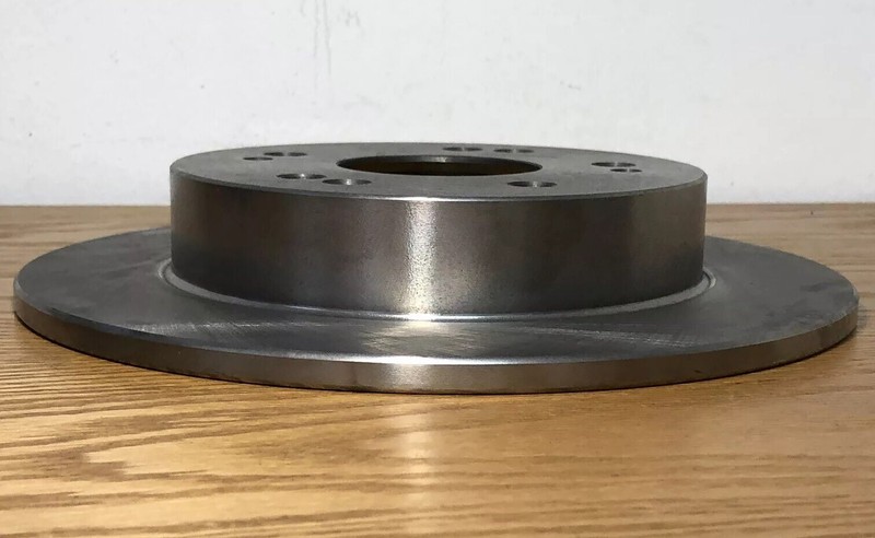 POWER SLOT Brake Rotor Slotted Silver E-Coated Alloy Single 12647018SL gallery