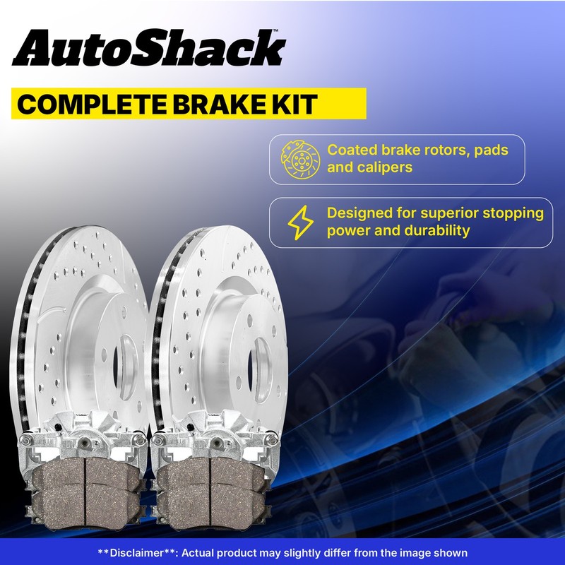 Front Drilled Slotted Brake Rotors Premium Pad Calipers for Buick, LaCrosse 16 gallery