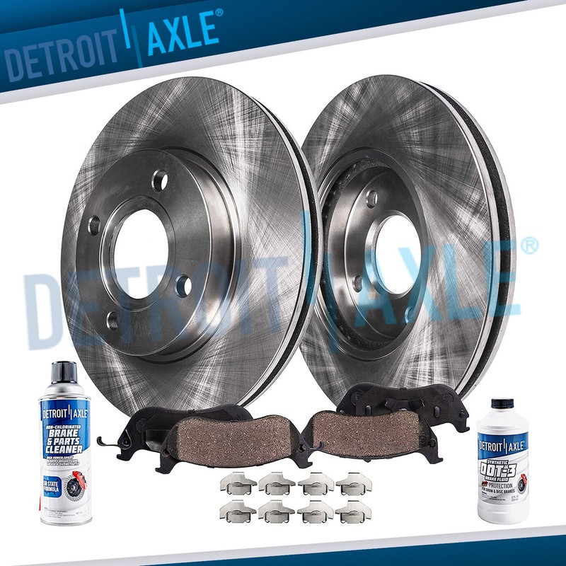 Front Rotors Brake Pads Kit for Chevrolet Cobalt Pontiac Pursuits G5 Saturn Ion