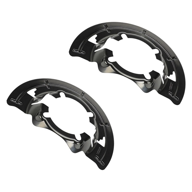 Set of 2 Brake Dust Shields for F450 Truck F550 F250 F350 Ford Excursion Pair gallery