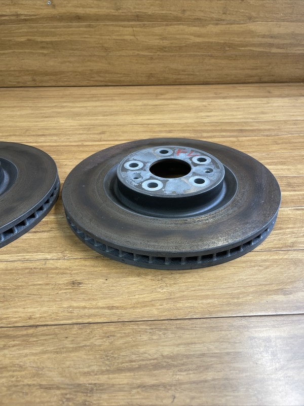 2020-2022 Chevy Corvette C8 StinGray Set Front Brake Rotors Disc OEM gallery