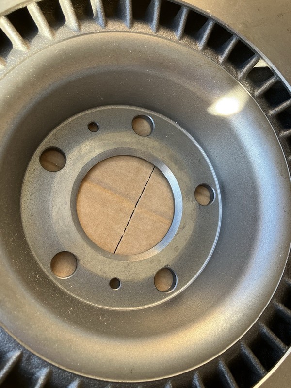 04-10 Audi A8 D3 Front Brake Rotor 09-11 A6 S6 C6 Quattro Brembo 09.9915.11 PAIR gallery