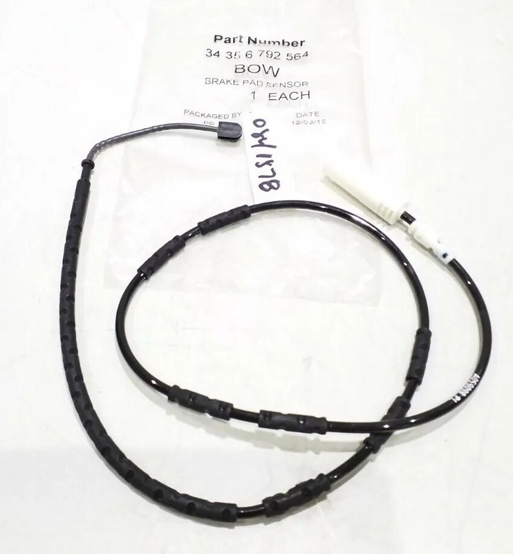 34 35 6 792 564 Disc Brake Pad Wear Sensor Free Shipping Free Returns 084-1878