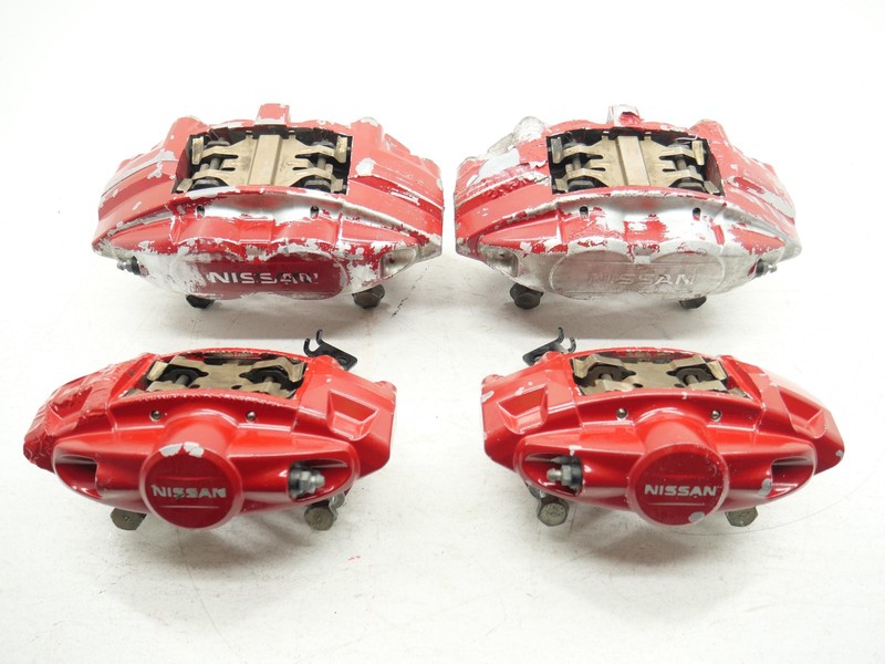 Used Left Right Front & Rear Brake Caliper Set 2009-2020 Nissan 370Z Nismo OEM