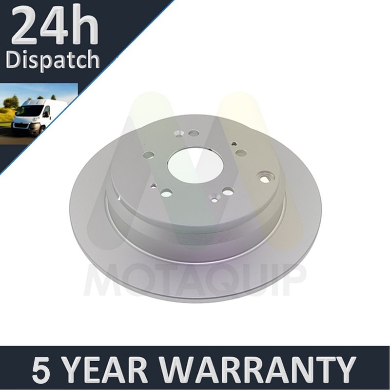 Fits Honda CR-V 2004- 2.0 2.2 D TDi 2.4 + Other Models PV Rear 1x Brake Disc