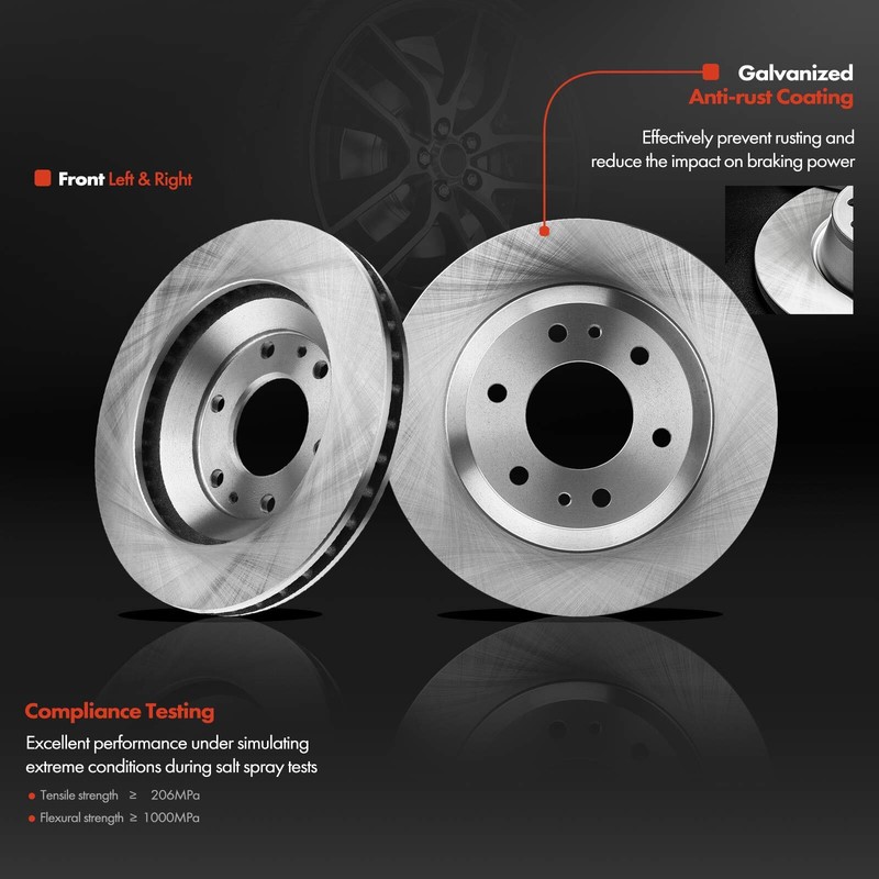 Front & Rear Disc Brake Rotor & Ceramic Brake Pads for Chevrolet GMC Oldsmobile gallery