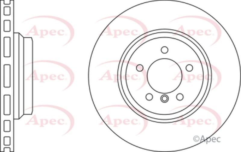 Brake Disc Front Aim Fits BMW 3 Series 2005-2013 3.0 D 34116855000 gallery