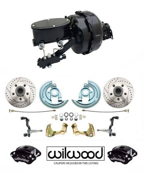 1967-69 Camaro Wilwood Calipers, 9″ Dual Power Disc Brake Kit