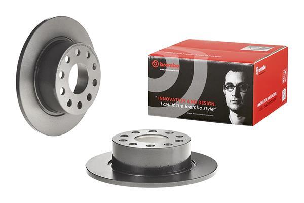 Fits Skoda Octavia 2012-2020 MFD Rear Brake Discs 5Q0615601C 5QD615601B gallery