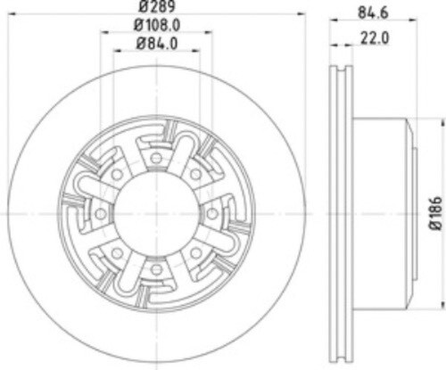 Juratek FIV106 Brake Disc (single) gallery