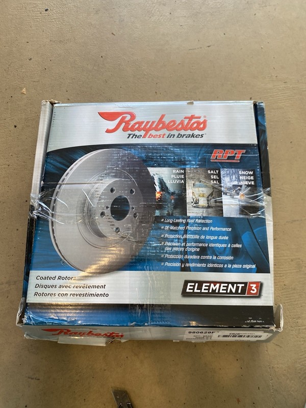 Raybestos Element3 Front Brake Rotor Select Pontiac Scion Toyota 980629FZN gallery