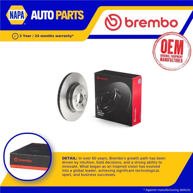 2x Brake Discs Pair Vented fits BMW X6 M50d E71, F16 3.0D Rear 11 to 19 N57D30C