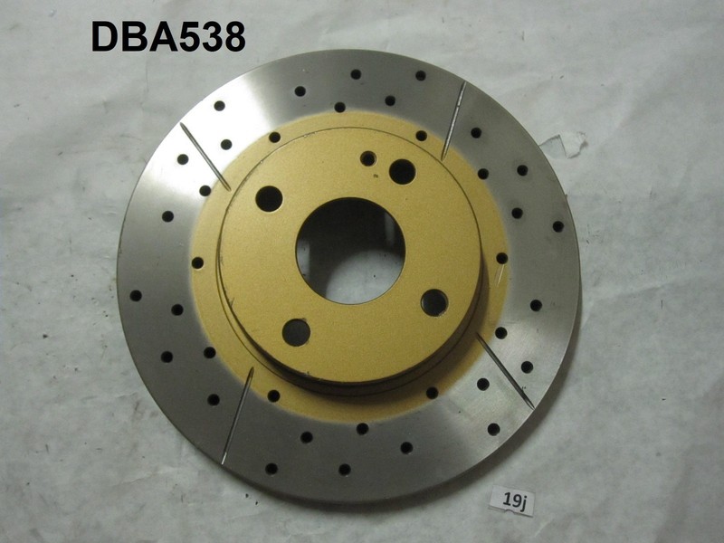 ONE Rotor, FRONT Disc Brakes Australia DBA538 Disc Brake