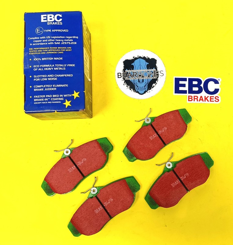 Land Rover Discovery 1 P38 Range Rover EBC Greenstuff Front Brake Pads gallery