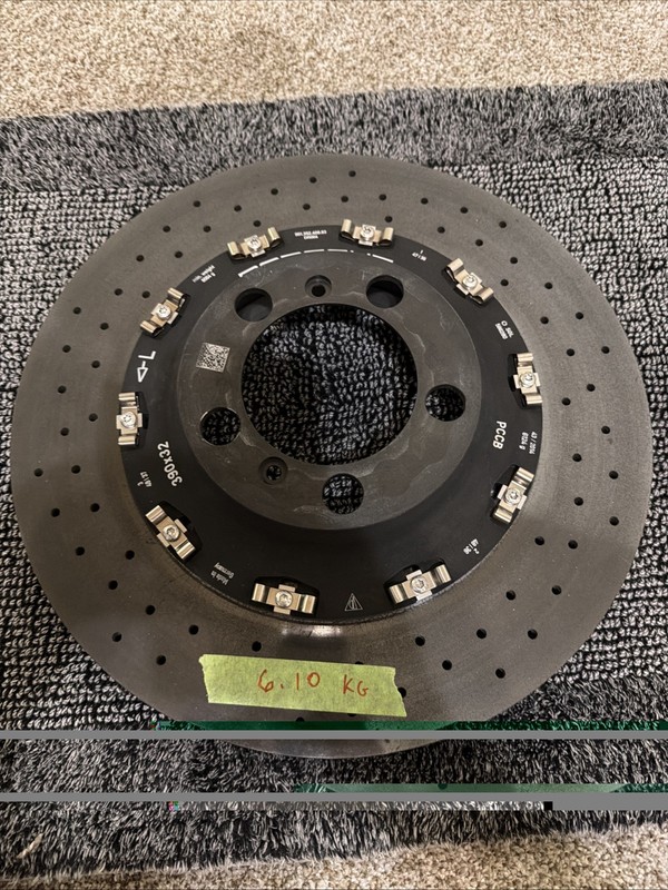 Porsche GT3 PCCB Ceramic Brake Rotor 390x32mm Rear Left