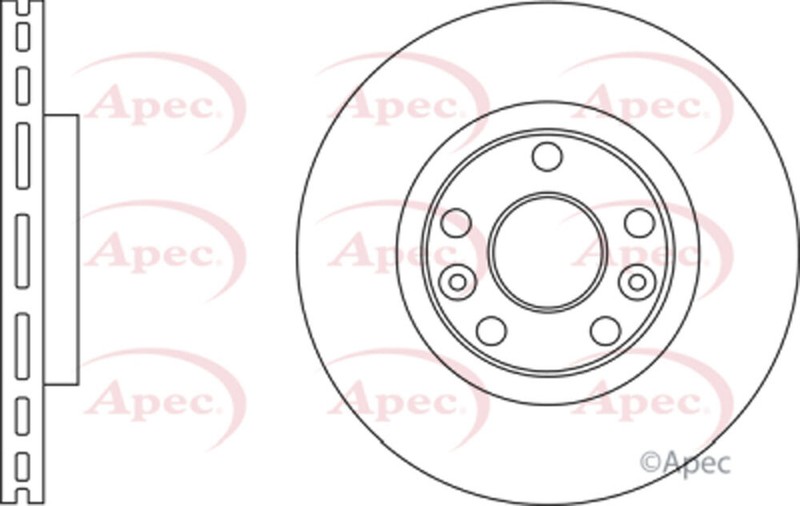 Front Brake Disc Fits Renault Megane 2006-2009 2.0 dCi 7701208848 gallery