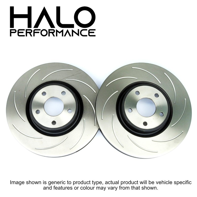 Focus ST170 Rear Brake Discs Grooved 280mm