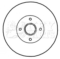 2x Brake Discs Pair Solid fits RENAULT SCENIC Mk2 2.0 Rear 03 to 09 270mm Set gallery