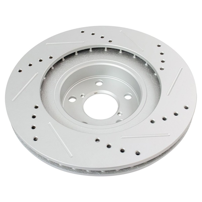 Performance Brake Rotor & Ceramic Pad Front Rear Kit w/Chemicals gallery