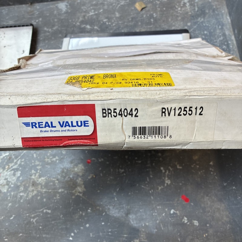 Real Value Disc Brake Rotor BR54042 gallery