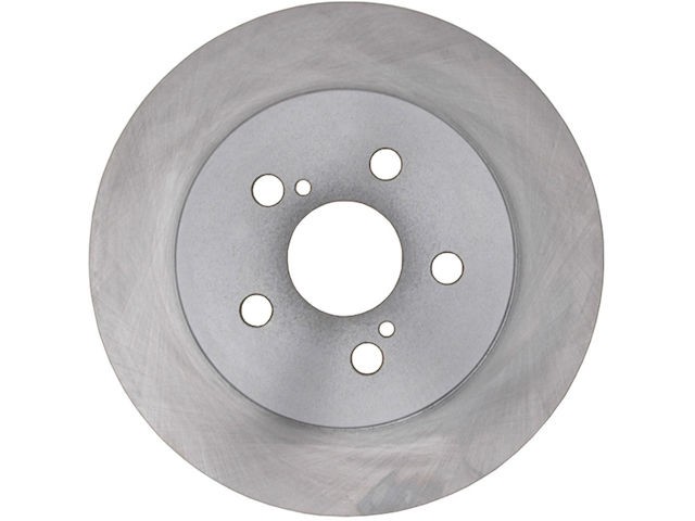 Rear AC Delco Silver Non-Coated Brake Rotor fits Toyota Corolla 2009-2019 83WBDB