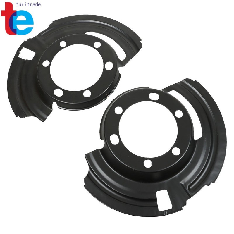 Brake Dust Shields Pair Front Driver & Passenger Side 52005477/52005476 For Jeep gallery