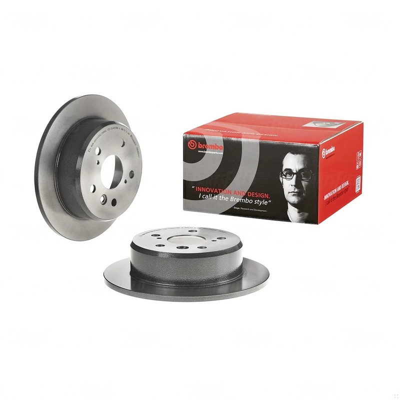 Full Set Brembo UV Coated Front&Rear Disc Rotors for Toyota Camry V30 2002 gallery