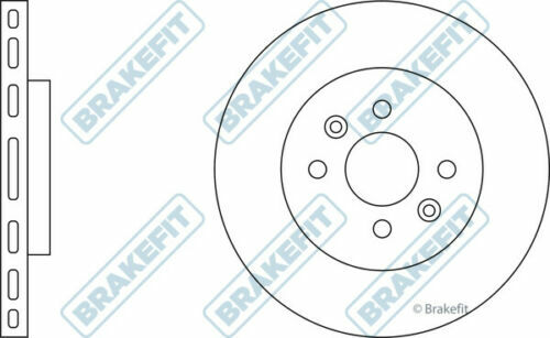 2x Brake Discs Pair Vented fits KIA RIO Mk3 Front 1.4 1.4D 2011 on 280mm Set New