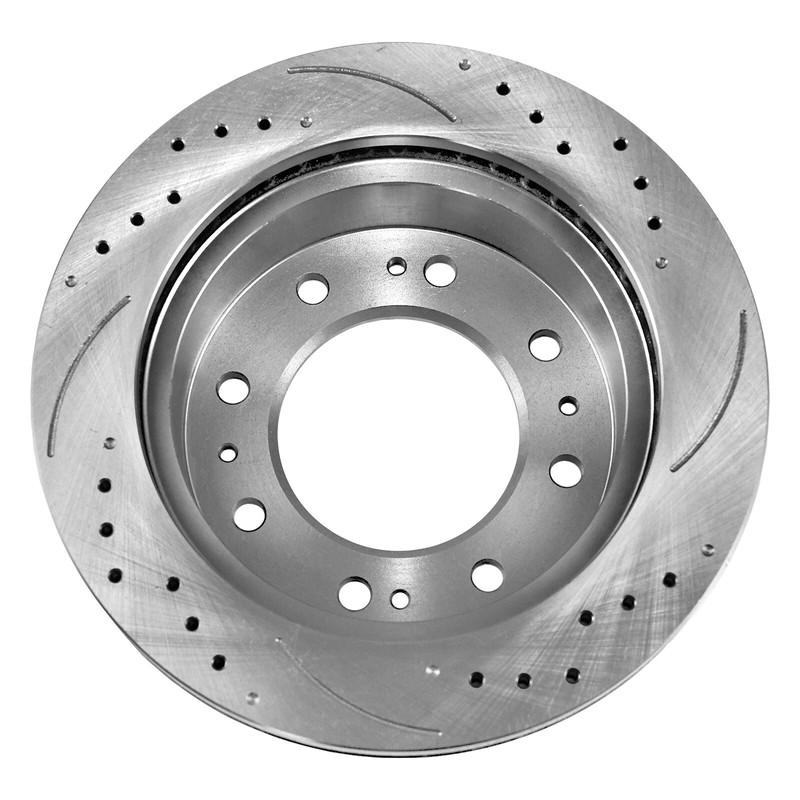 6pc Front Drilled Rotors Brake Pads for Chevy GMC Silverado Sierra 2500 3500 HD gallery