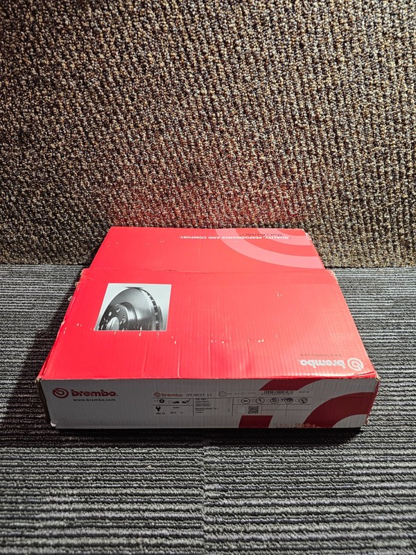 (QTY 2) Brembo 09.9037.11 Disc Brake Rotor For 02-23 Chrysler Dodge Ram Models gallery