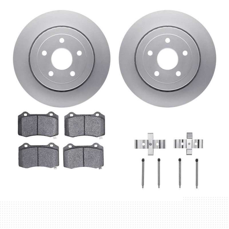 Dynamite Friction Disc Brake Kit for 2006-2010 Jeep Grand Cherokee 4512-42046