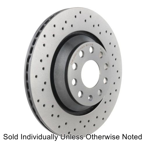Brembo 09.A200.1X Disc Brake Rotor Rear For 2006-2010 Volkswagen Passat