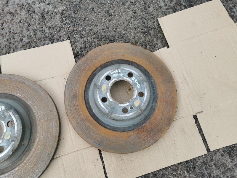 MERCEDES GLE W167 2021 2.0 DIESEL 350de PAIR OF REAR BRAKE DISCS 340mm gallery