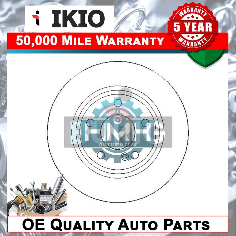 Fits Mercedes A-Class 2012-2018 B-Class 2011-2018 Brake Disc Rear Ikio