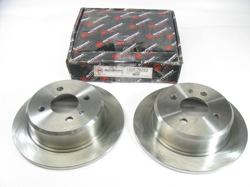(2) Autopart International 1407-78222 Disc Brake Rotor – Rear