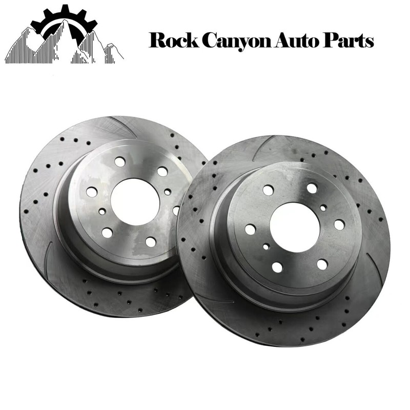 Front & Rear Brake Rotors for Chevy Silverado GMC Sierra 1500 Tahoe Yukon Astro gallery